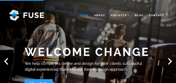 Fuse - Responsive Portfolio & Blog WordPress Theme