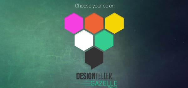 Gazelle - Responsive AJAX Portfolio and Blog Theme