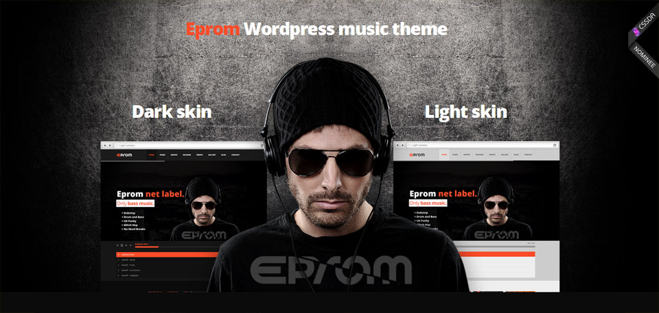 EPROM - WordPress Music Theme