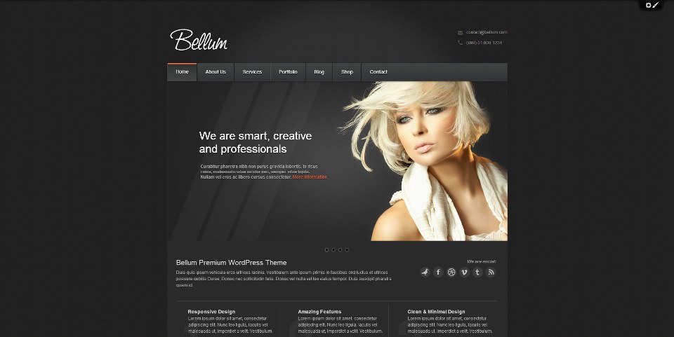 Bellum WordPress Theme