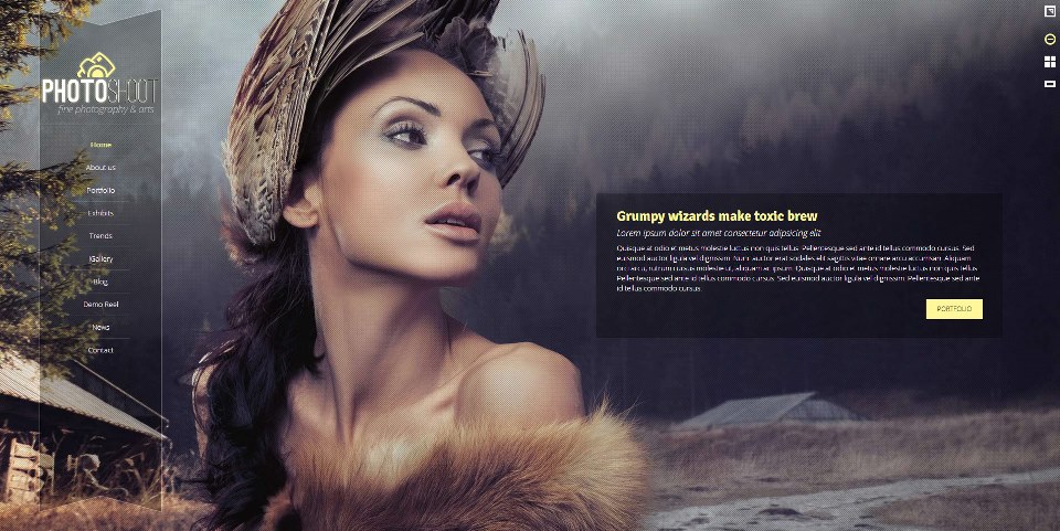 Photoshoot - WordPress Creative Portfolio