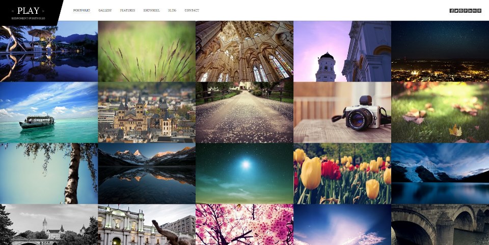Play - Responsive Portfolio for WordPress