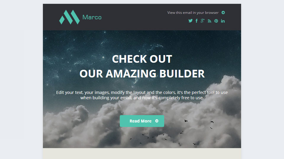 Marco - Modern Email HTML Template