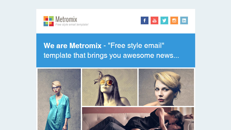 Metromix Responsive Email Template