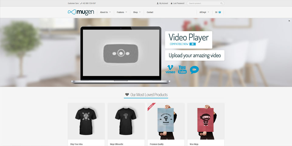 Mugen – Flexible Business & Woocommerce