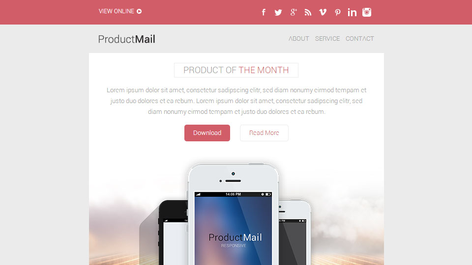 ProductMail - Responsive E-mail Template
