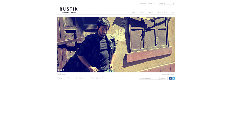 Rustik – Minimalist WooCommerce Theme