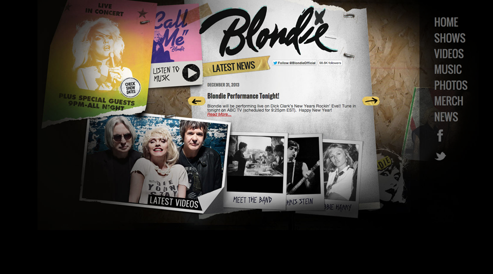 blondie-wordpress-homepage