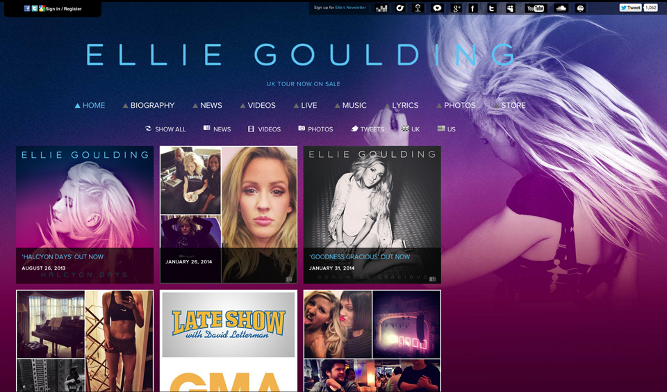 elliegoulding-wordpress-homepage