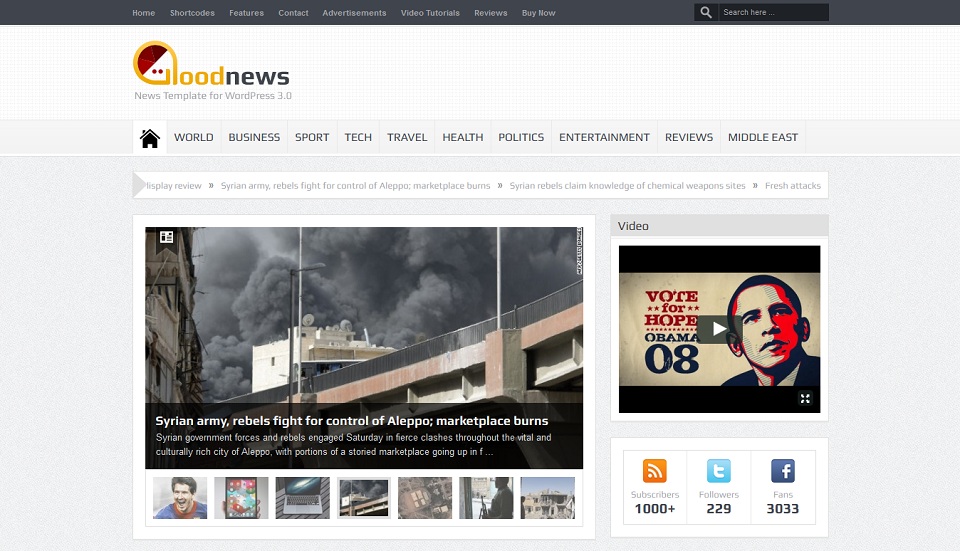 Goodnews – Premium WordPress News-Magazine