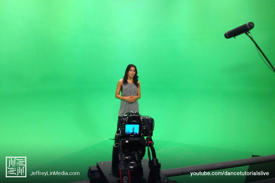 Dana Alexa Behind the Scenes Dance Tutorials LIVE Green Screen