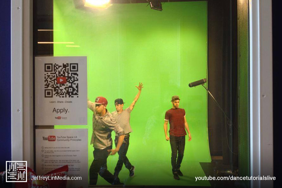 CJ Salvador Matt Steffanina Jake Kodish Behind the Scenes Dance Tutorials LIVE Green Screen